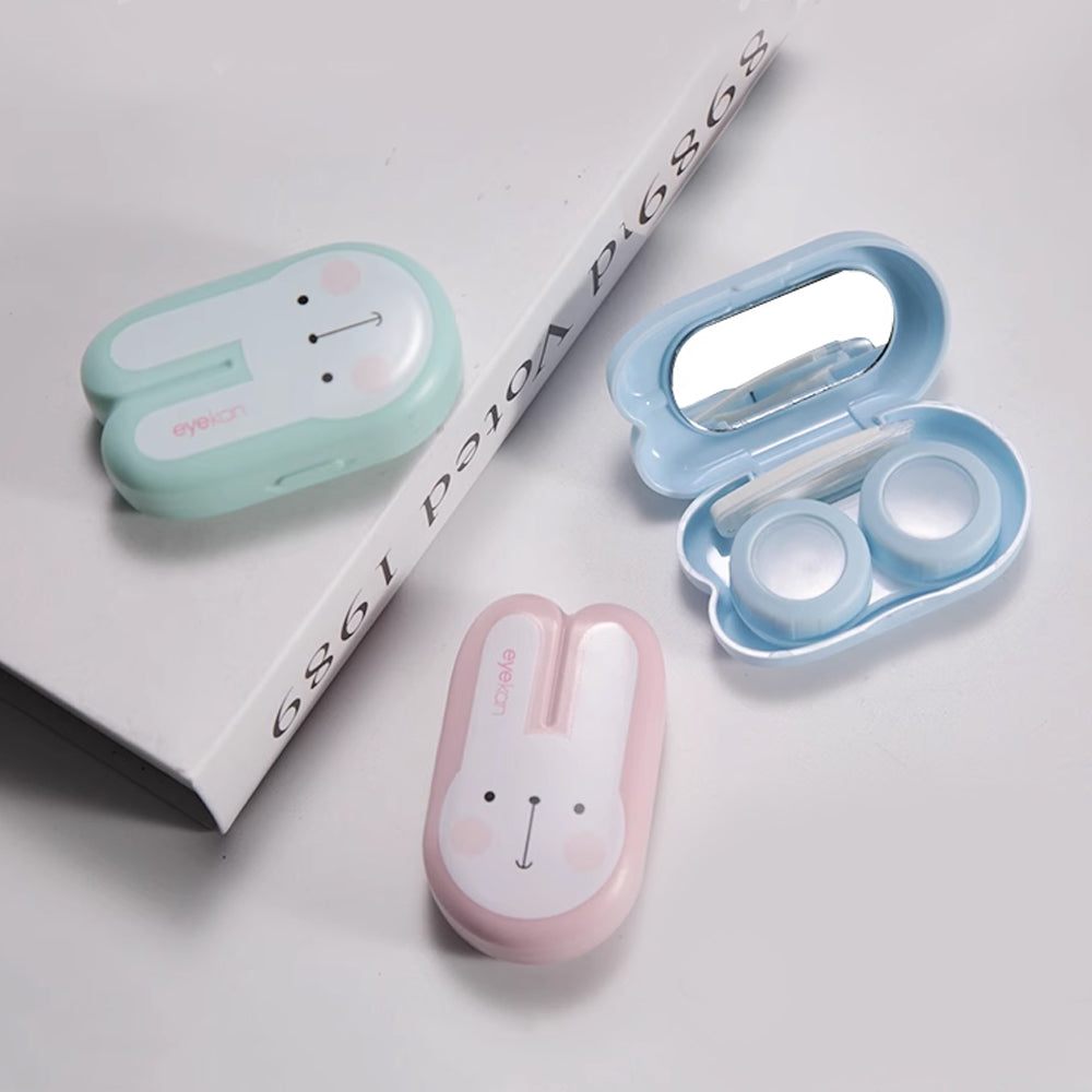 Lens Case Travel Kit - Cute Long Ears Bunny-Lens Case-SweetyCon