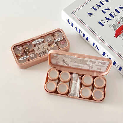 Lens Case Travel Kit - Mochi Bear-Lens Case-SweetyCon