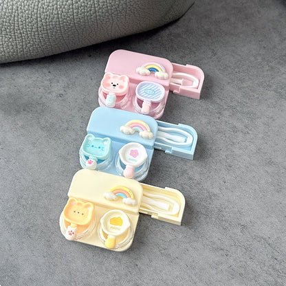 Lens Case Travel Kit - Rainbow Buddy-Lens Case-UNIQSO