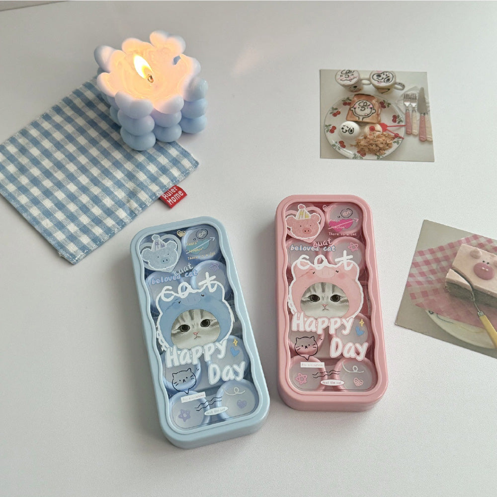 Lens Case Travel Kit - Sweet Kitty-Lens Case-SweetyCon