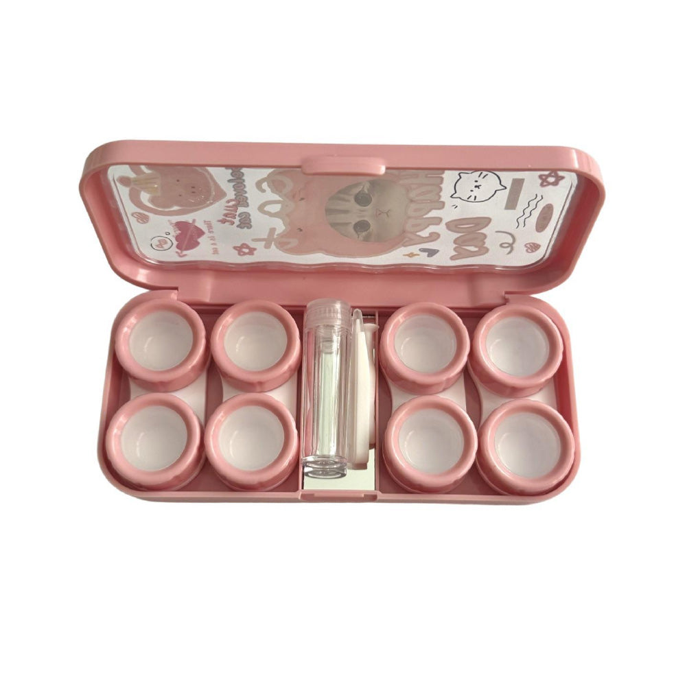 Lens Case Travel Kit - Sweet Kitty-Lens Case-SweetyCon