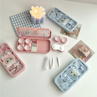 Lens Case Travel Kit - Sweet Kitty-Lens Case-SweetyCon