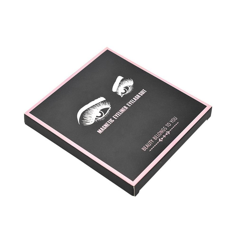 Mixed Designs Faux Mink Magnetic Eyelashes Kit Set (3 Pairs)-Magnetic Eyelash-SweetyCon