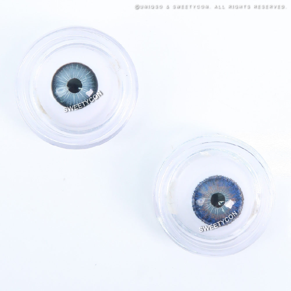 Sweety 3 Tones Blue (1 lens/pack)-Colored Contacts-SweetyCon