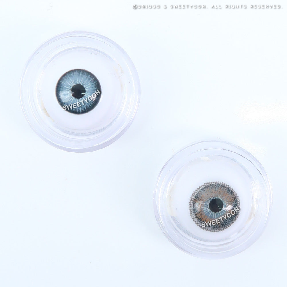 Sweety 3 Tones Gray (1 lens/pack)-Colored Contacts-SweetyCon