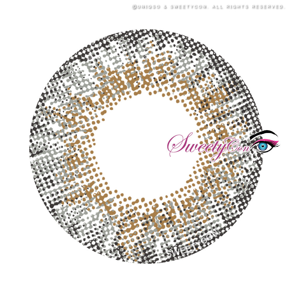 Sweety 3 Tones Gray (1 lens/pack)-Colored Contacts-SweetyCon