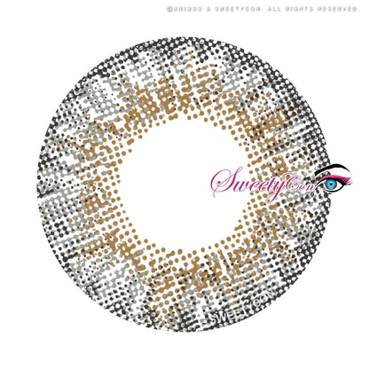 Sweety 3 Tones Gray (1 lens/pack)-Colored Contacts-SweetyCon