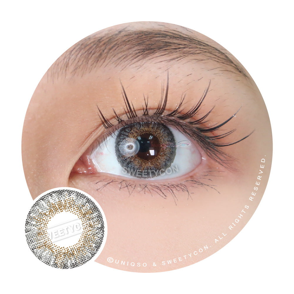 Sweety 3 Tones Gray (1 lens/pack)-Colored Contacts-SweetyCon