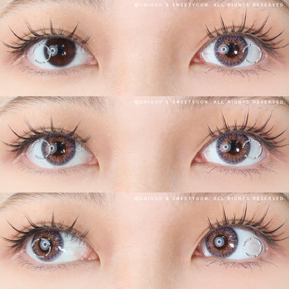 Sweety 3 Tones Pink (1 lens/pack)-Colored Contacts-SweetyCon