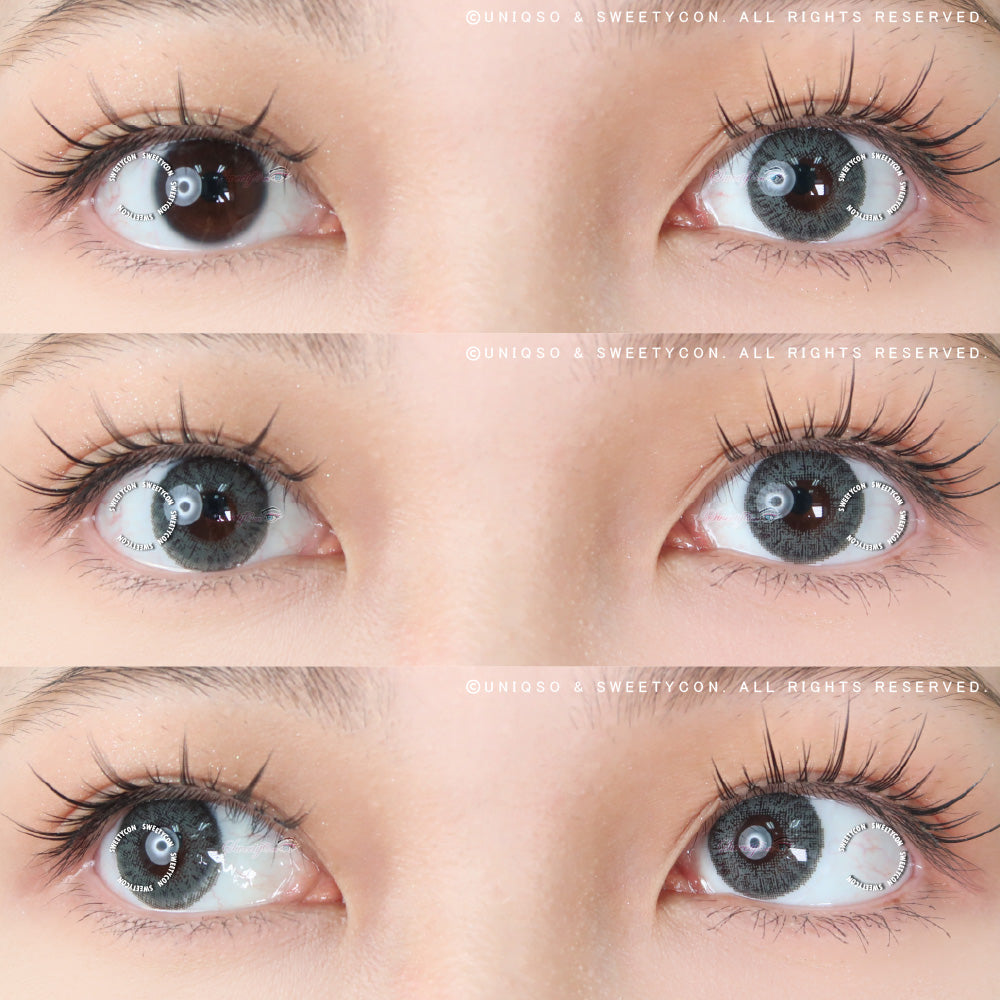 Sweety 3 Tones Sterling Gray (1 lens/pack)-Colored Contacts-SweetyCon