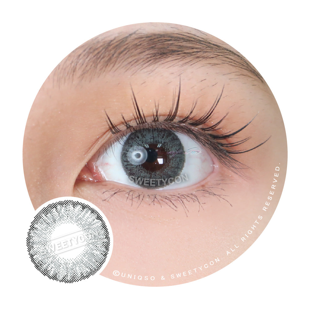Sweety 3 Tones Sterling Gray (1 lens/pack)-Colored Contacts-SweetyCon
