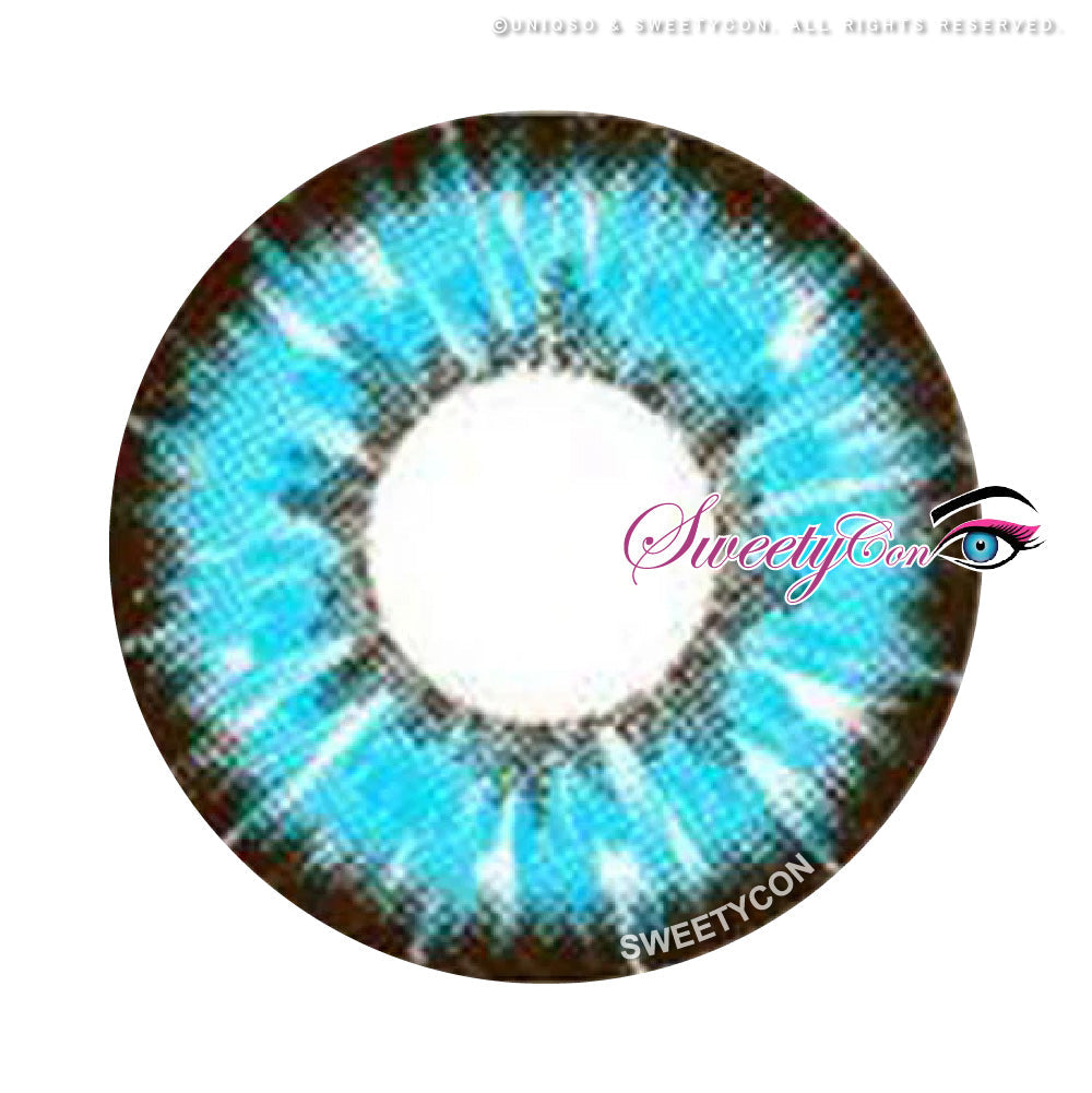 Sweety Akaten Blue (1 lens/pack)-Colored Contacts-SweetyCon