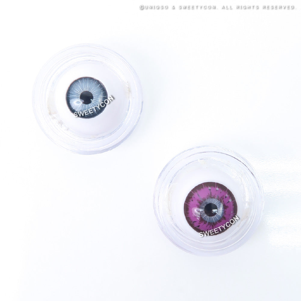 Sweety Akaten Violet (1 lens/pack)-Colored Contacts-SweetyCon