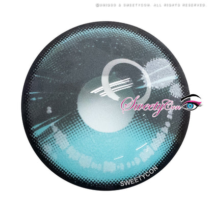 Sweety Anime 2 Gray Blue (1 lens/pack)-Colored Contacts-SweetyCon