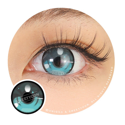Sweety Anime 3 Gray (1 lens/pack)-Colored Contacts-SweetyCon