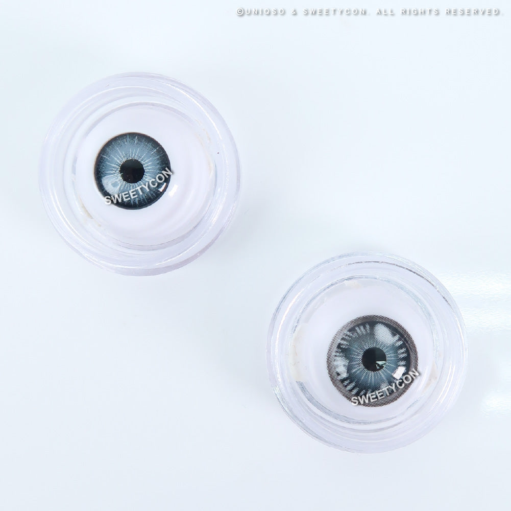 Sweety Anime Black (1 lens/pack)-Colored Contacts-SweetyCon