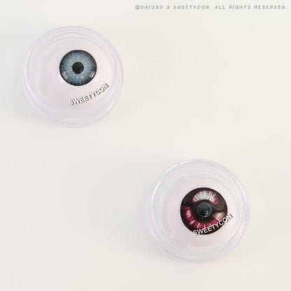 Sweety Anime Boba Violet (1 lens/pack)-Colored Contacts-SweetyCon