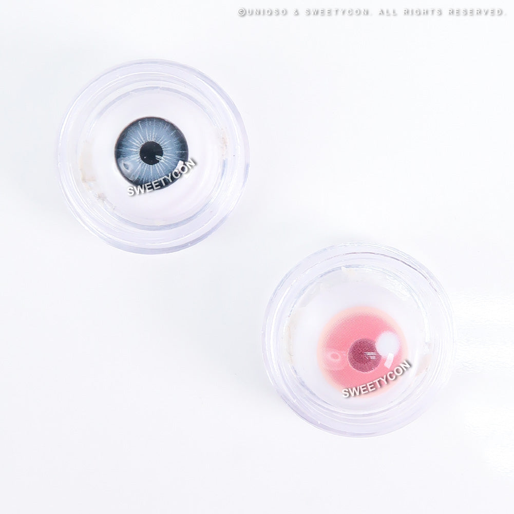 Sweety Anime Cloud Pink (1 lens/pack)-Colored Contacts-SweetyCon
