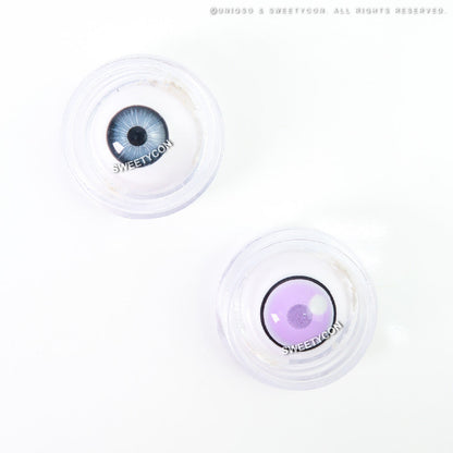 Sweety Anime Cloud Rim Violet (1 lens/pack)-Colored Contacts-SweetyCon