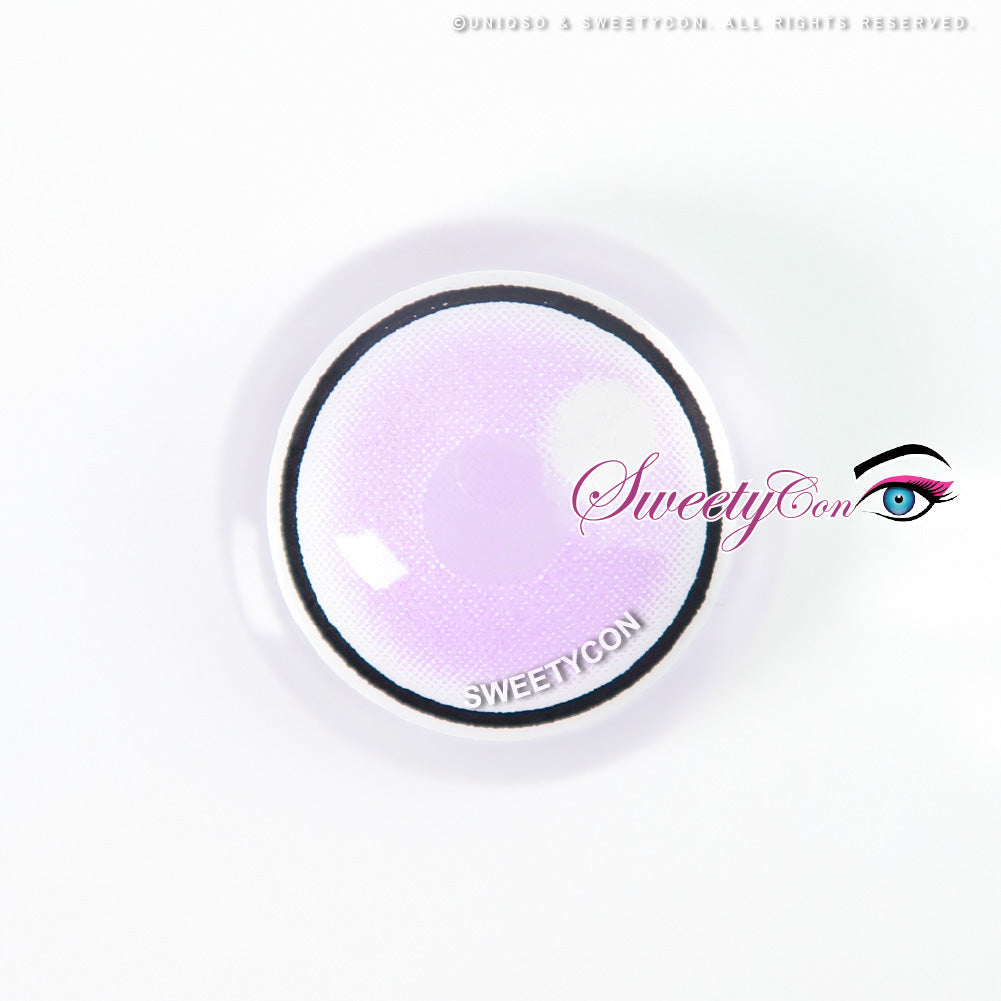 Sweety Anime Cloud Rim Violet (1 lens/pack)-Colored Contacts-SweetyCon