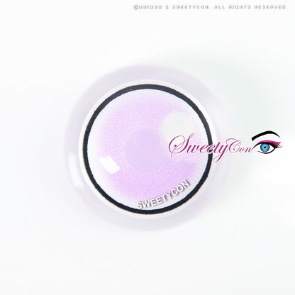 Sweety Anime Cloud Rim Violet (1 lens/pack)-Colored Contacts-SweetyCon