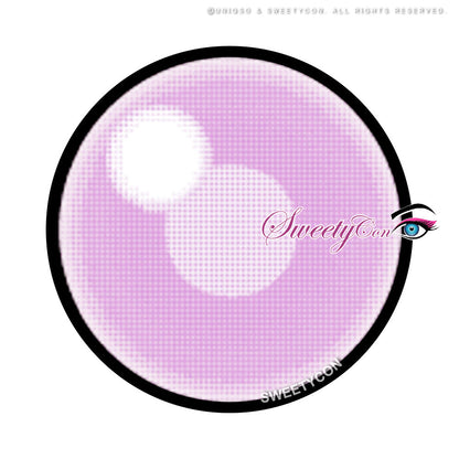 Sweety Anime Cloud Rim Violet (1 lens/pack)-Colored Contacts-SweetyCon