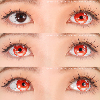 Sweety Anime Gradient Orange (1 lens/pack)-Colored Contacts-SweetyCon