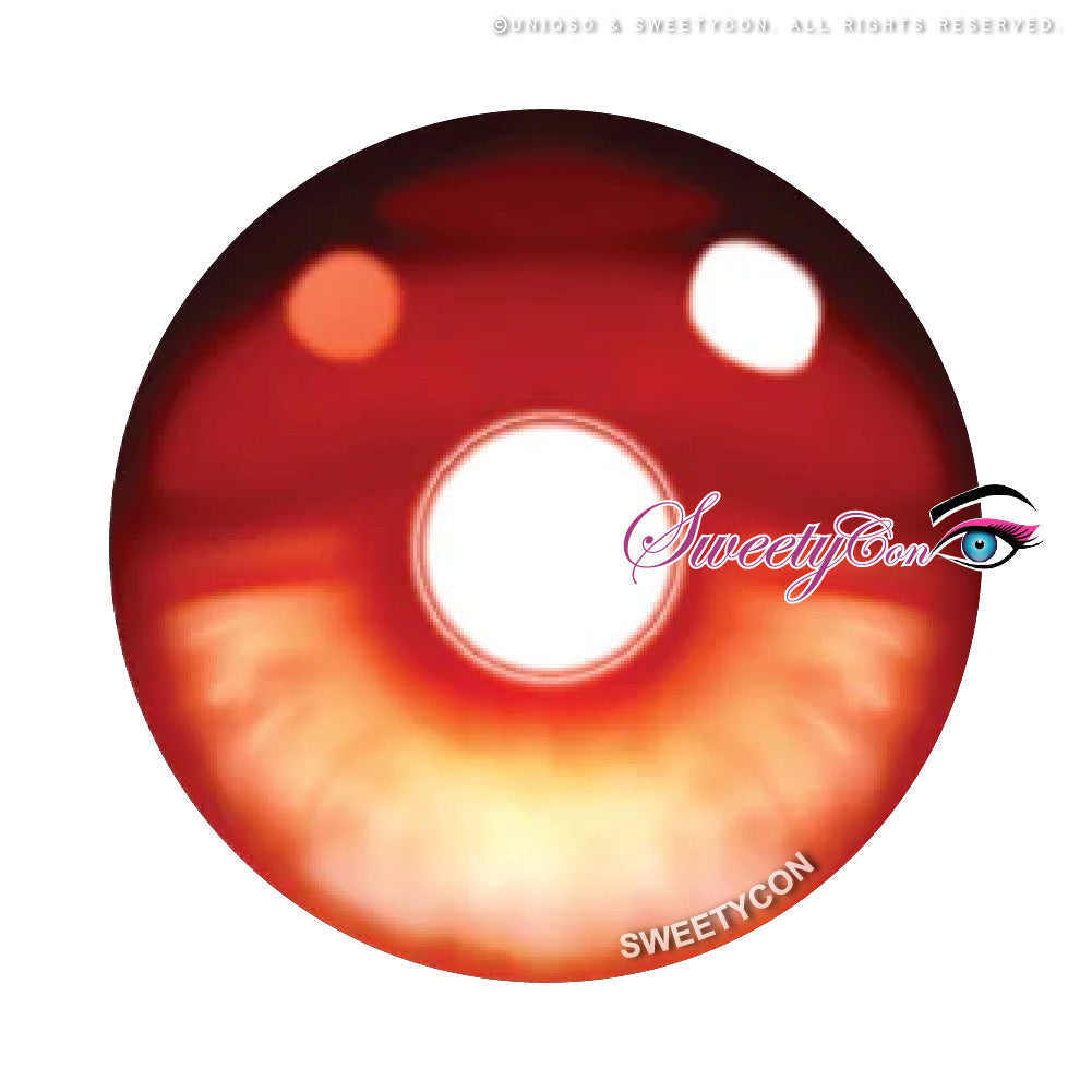 Sweety Anime Gradient Orange (1 lens/pack)-Colored Contacts-SweetyCon