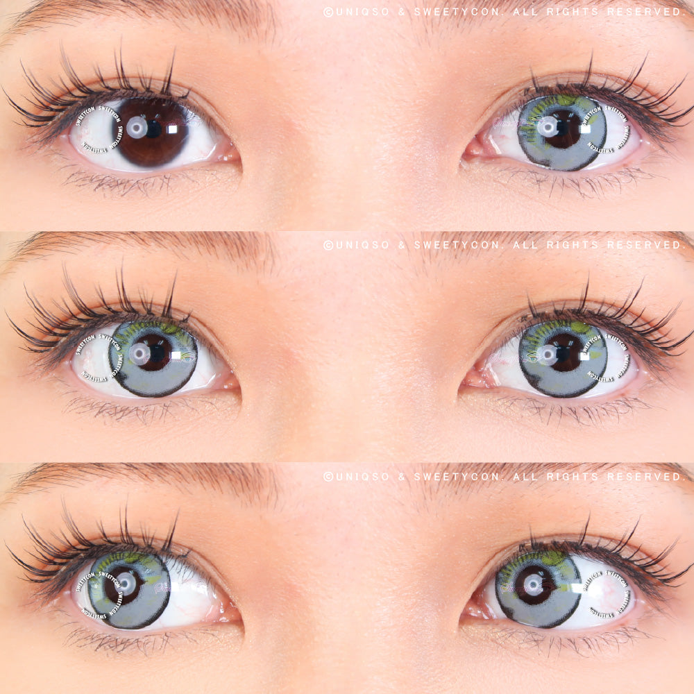 Sweety Anime Grey (1 lens/pack)-Colored Contacts-SweetyCon