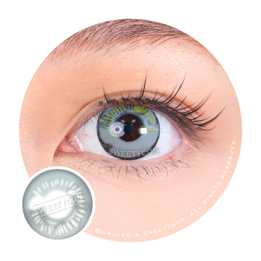 Sweety Anime Grey (1 lens/pack)-Colored Contacts-SweetyCon