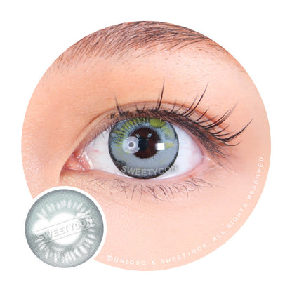 Sweety Anime Grey (1 lens/pack)-Colored Contacts-SweetyCon