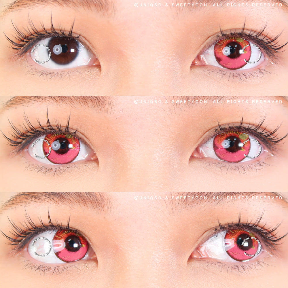 Sweety Anime Pink (1 lens/pack)-Colored Contacts-SweetyCon