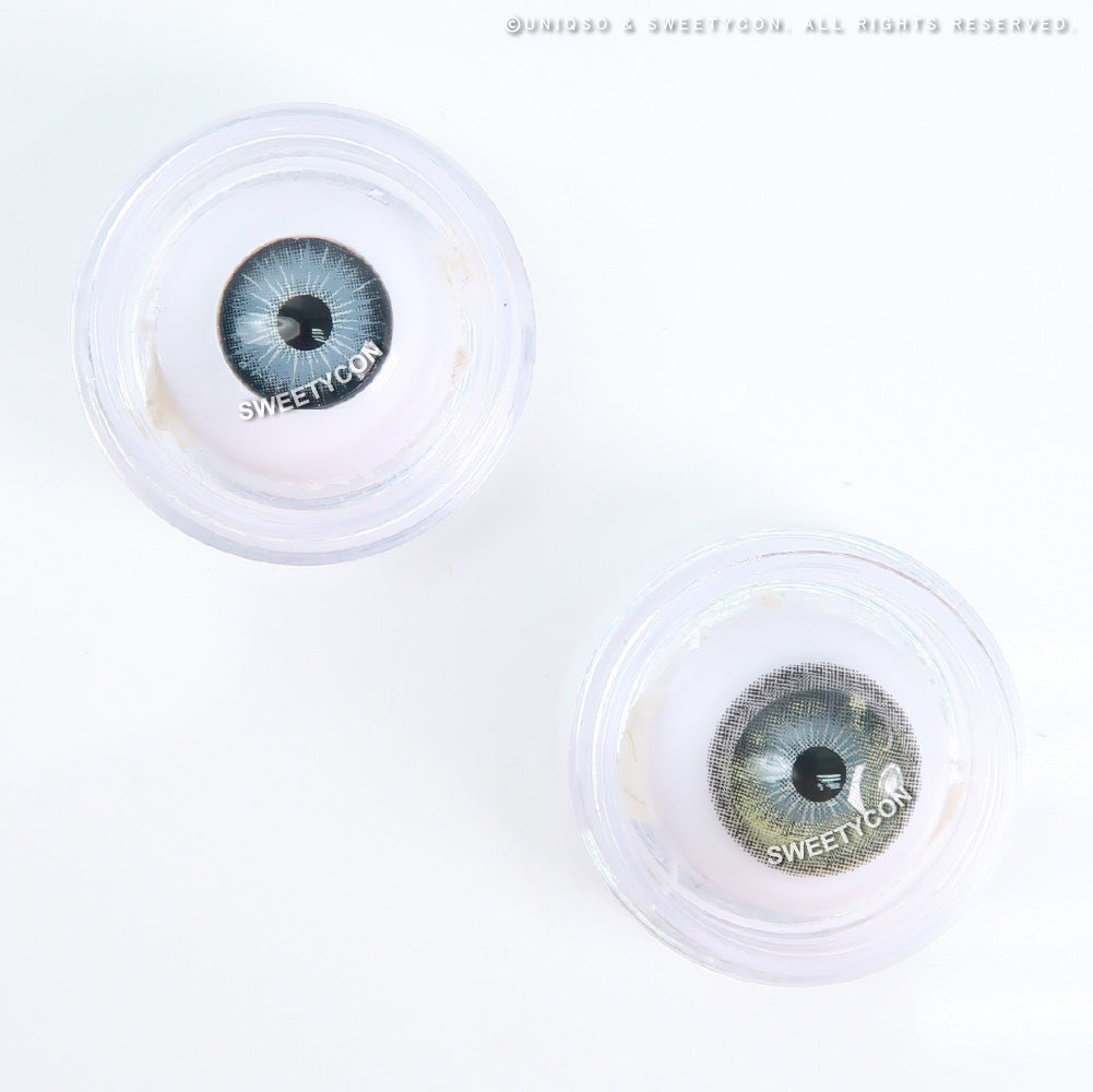 Sweety Anime Tear Light Yellow (1 lens/pack)-Colored Contacts-SweetyCon