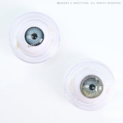 Sweety Anime Tear Light Yellow (1 lens/pack)-Colored Contacts-SweetyCon