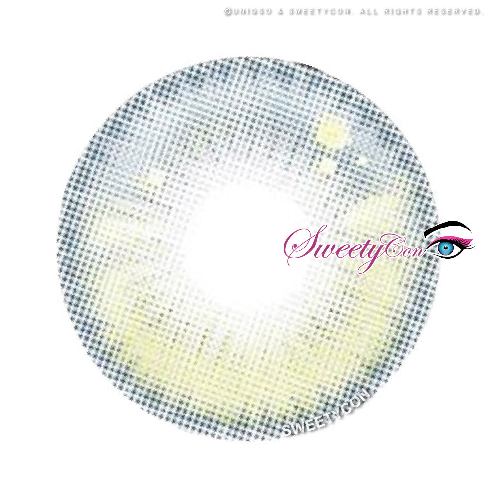 Sweety Anime Tear Light Yellow (1 lens/pack)-Colored Contacts-SweetyCon