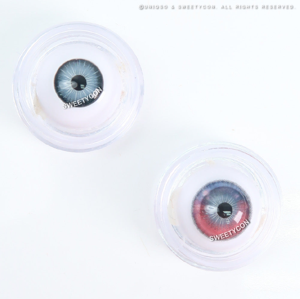 Sweety Anime Tear Purple Pink (1 lens/pack)-Colored Contacts-SweetyCon