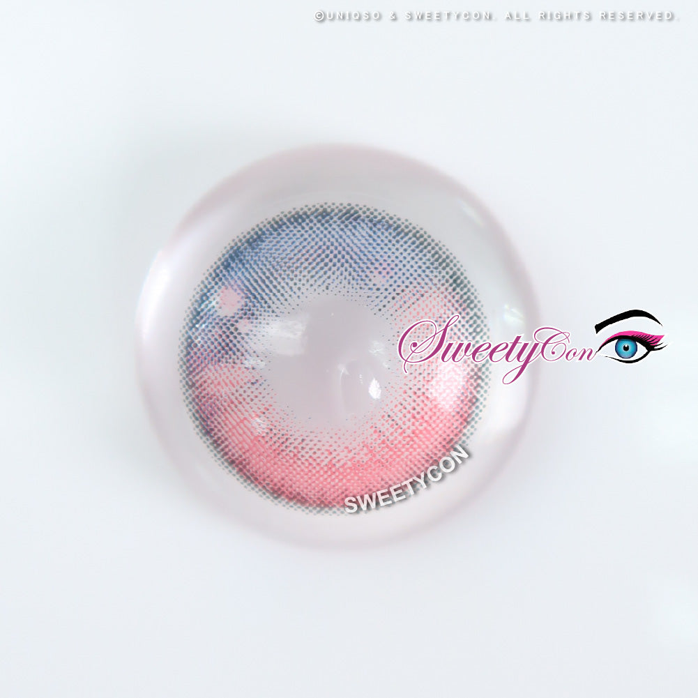 Sweety Anime Tear Purple Pink (1 lens/pack)-Colored Contacts-SweetyCon