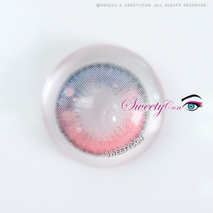 Sweety Anime Tear Purple Pink (1 lens/pack)-Colored Contacts-SweetyCon