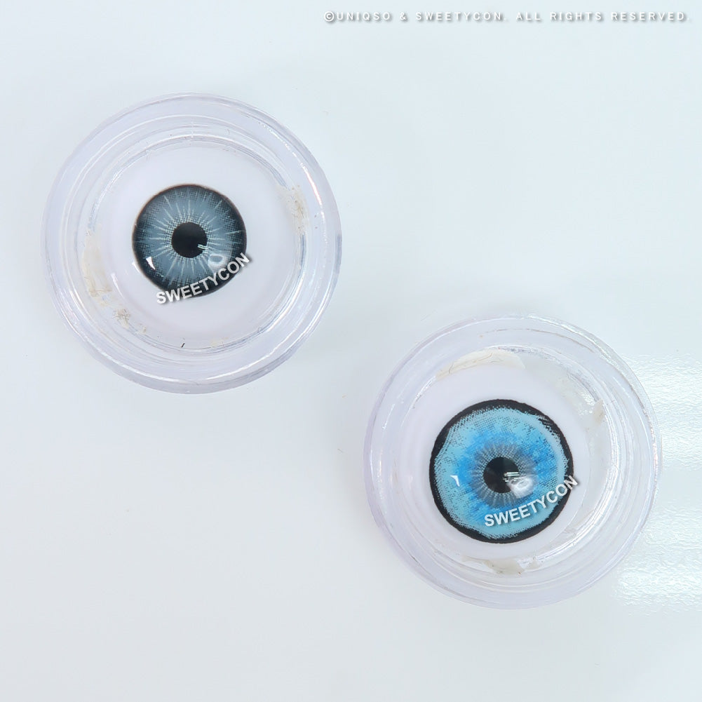Sweety Aquaman Blue (1 lens/pack)-Colored Contacts-SweetyCon