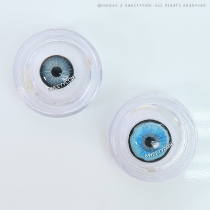 Sweety Aquaman Blue (1 lens/pack)-Colored Contacts-SweetyCon
