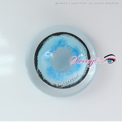 Sweety Aquaman Blue (1 lens/pack)-Colored Contacts-SweetyCon