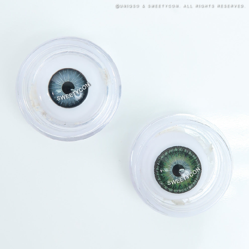 Sweety Aurelia Green (1 lens/pack)-Colored Contacts-SweetyCon