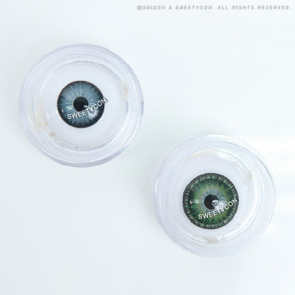Sweety Aurelia Green (1 lens/pack)-Colored Contacts-SweetyCon