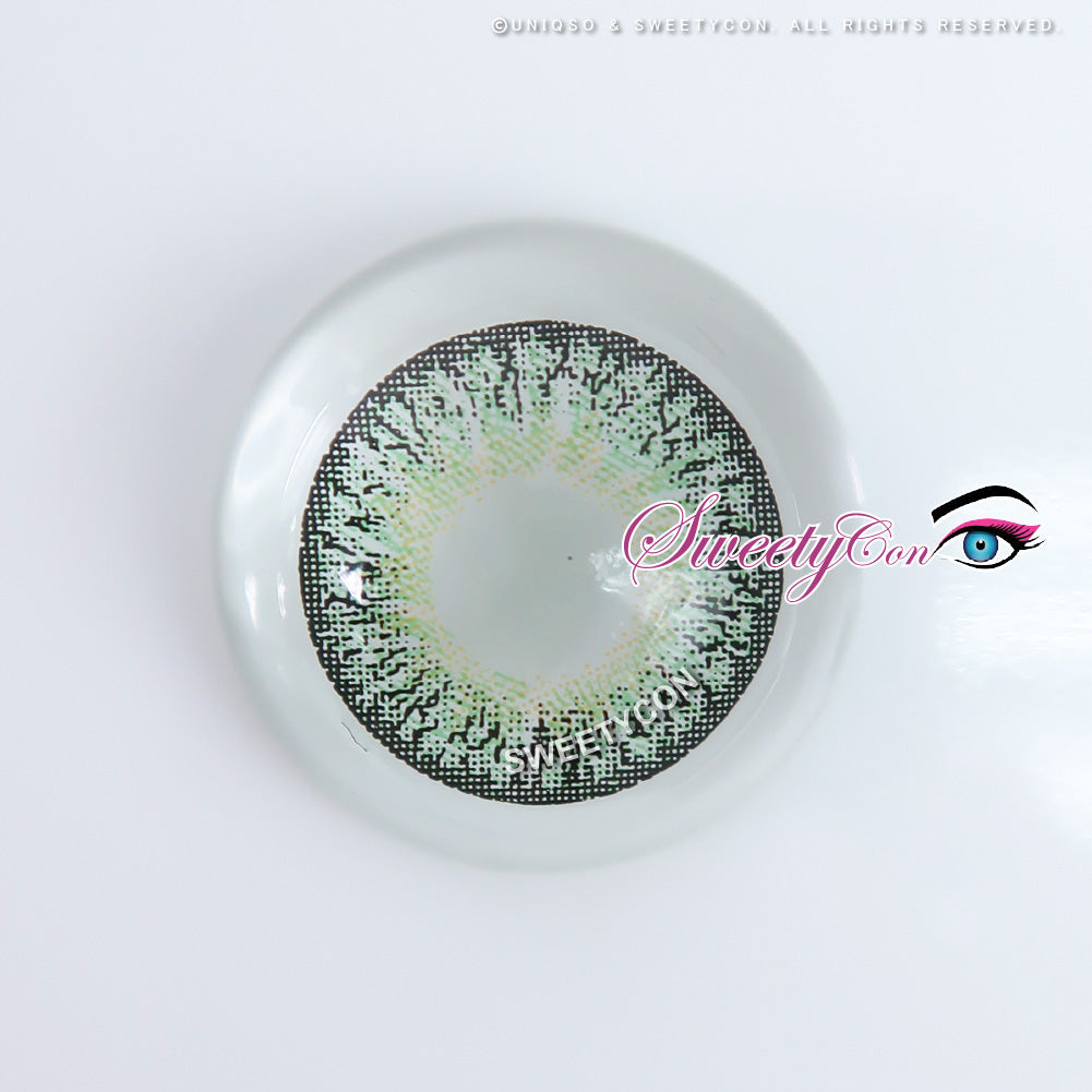 Sweety Aurelia Green (1 lens/pack)-Colored Contacts-SweetyCon
