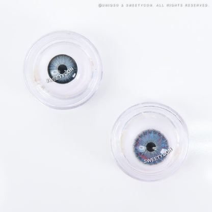 Sweety Aurora Blue colored contacts