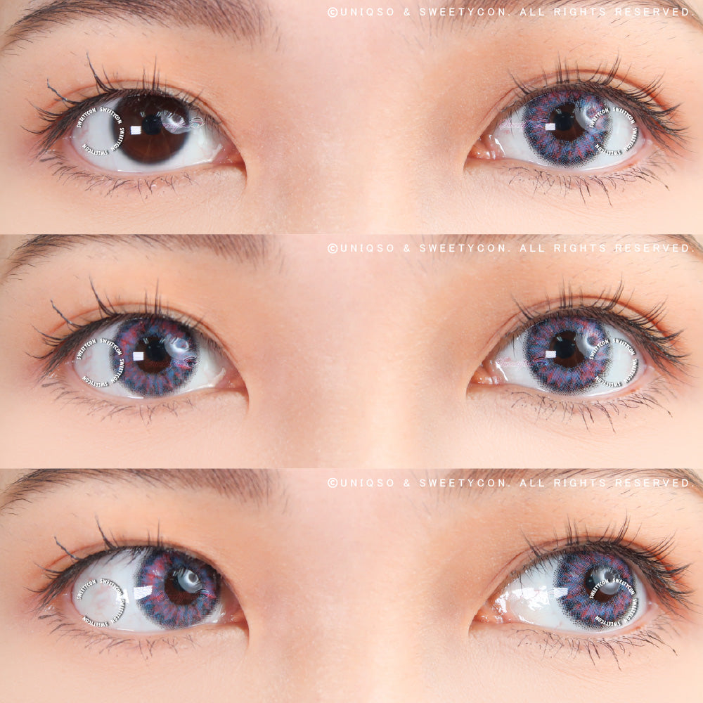 Sweety Aurora Pink (1 lens/pack)-Colored Contacts-SweetyCon