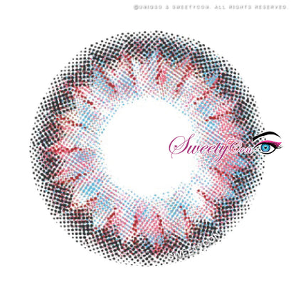 Sweety Aurora Pink (1 lens/pack)-Colored Contacts-SweetyCon