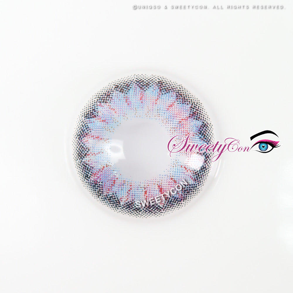 Sweety Aurora Violet (1 lens/pack)-Colored Contacts-SweetyCon