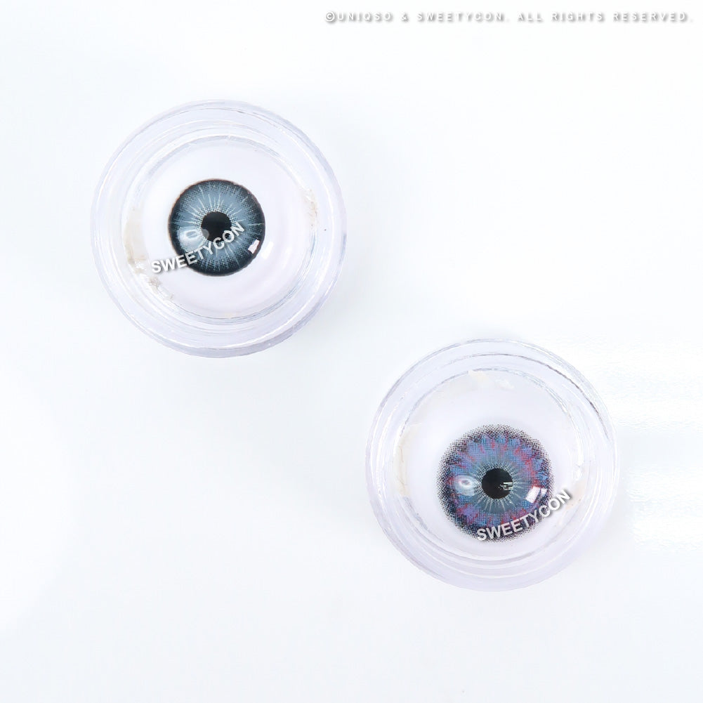 Sweety Aurora Violet (1 lens/pack)-Colored Contacts-SweetyCon
