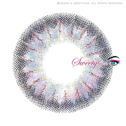 Sweety Aurora Violet (1 lens/pack)-Colored Contacts-SweetyCon